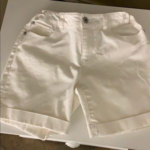 White shorts